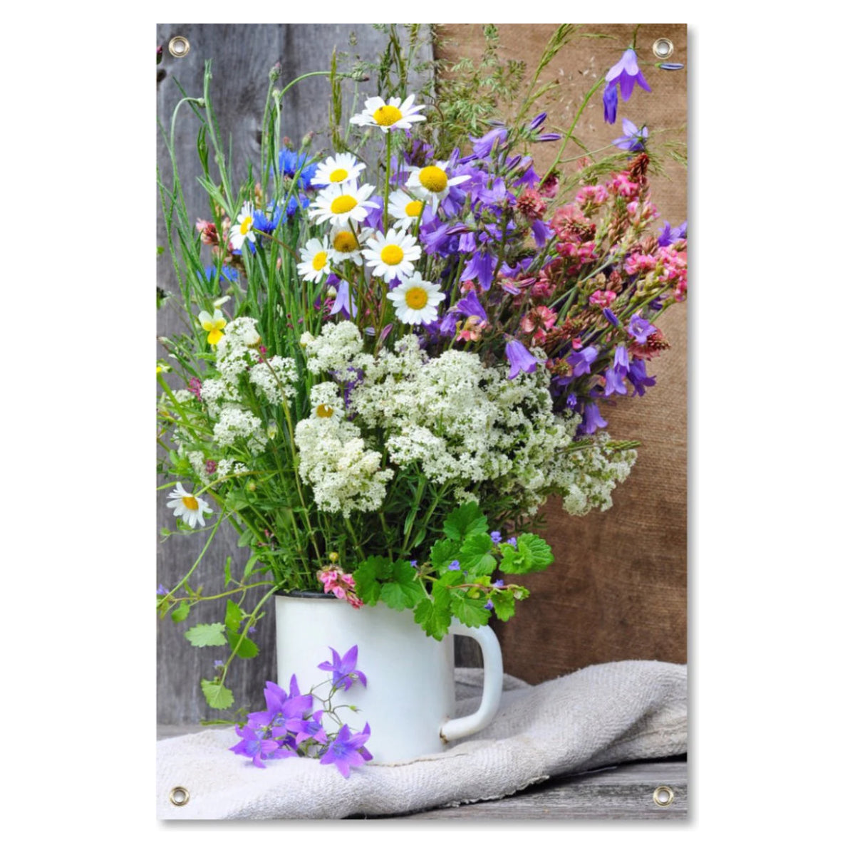 Tuinposter Boeket Met Wilde Bloemen