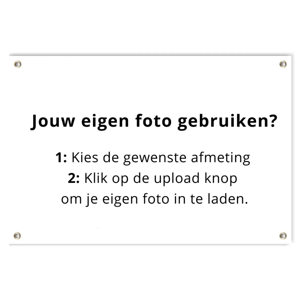 tuinposter eigen foto